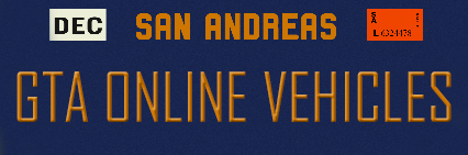 gta online vehicles